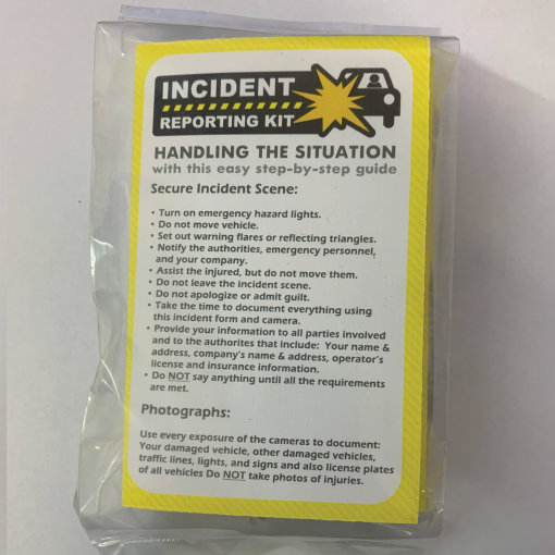AK4 Fleet Accident Kit AK4 Fleet Accident Kit