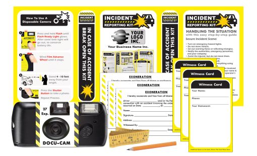 AK8-P Fleet Accident Kit - - PRIVATE LABEL