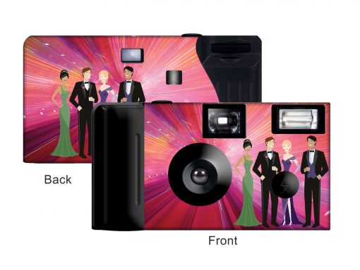 Black Tie Affair Custom Disposable Camera