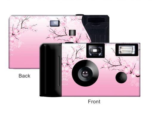 Cherry Blossoms Custom Disposable Camera