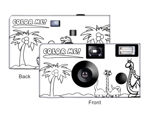 Color-My-Cam - Dinosaurs Disposable Camera
