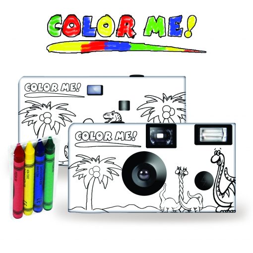 Color-My-Cam - Dinosaurs Disposable Camera