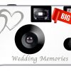 Wedding Memories Coupled Hearts Disposable Camera - Special Purchase