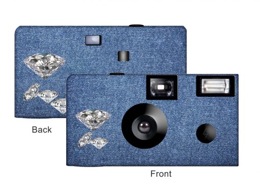 Denim & Diamonds Custom Disposable Camera