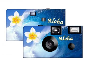 Ocean Flowers Custom Disposable Camera