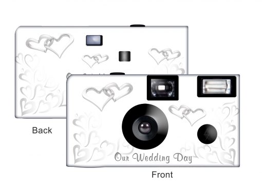 Our Wedding Day Custom Disposable Camera