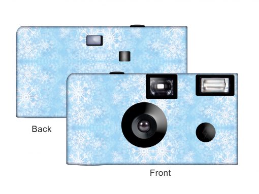 Snowflakes Custom Disposable Camera