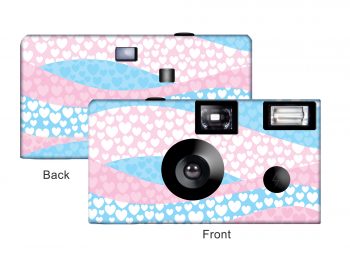 Waves Of Love Custom Disposable Camera