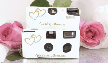 Gold Hearts Disposable Camera SPECIAL PURCHASE