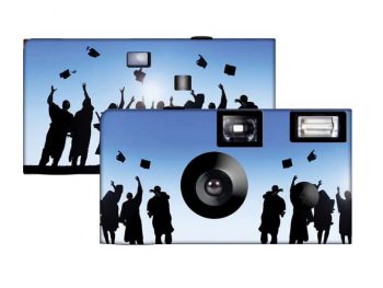 Blue Sky Graduation Custom Disposable Camera