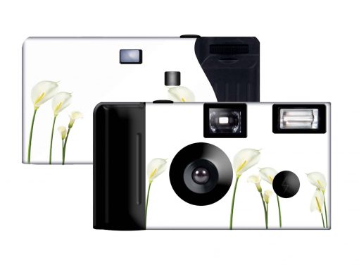 Calla Lilies Custom Disposable Camera