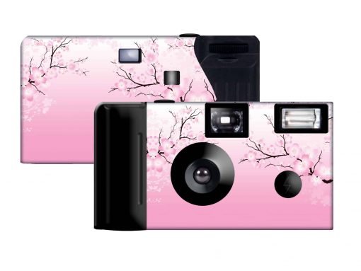 Cherry Blossoms Custom Disposable Camera