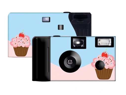 Cupcake Custom Disposable Camera