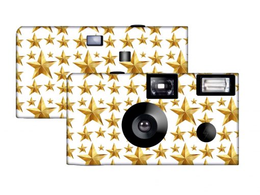 Gold Starburst Custom Disposable Camera