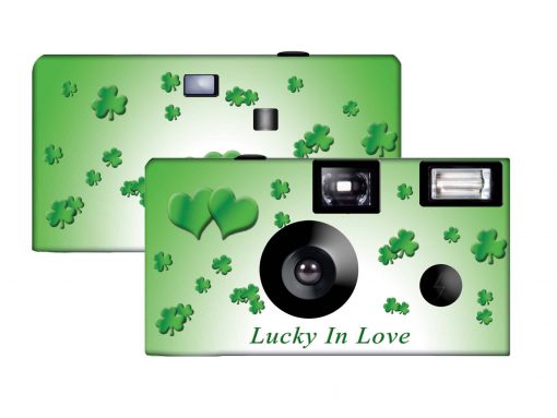 Lucky In Love Custom Disposable Camera