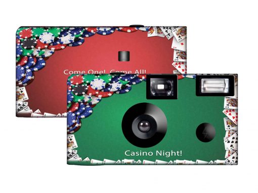 Poker Night Custom Disposable Camera