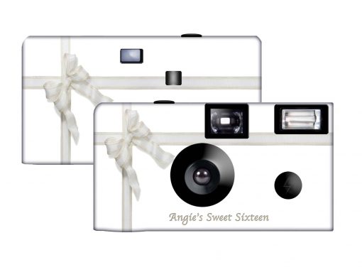 Silver Lace Custom Disposable Camera