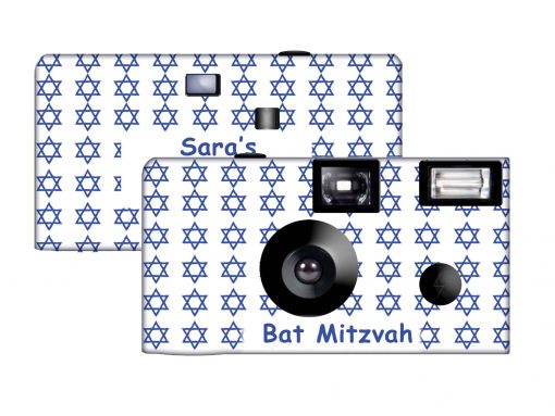 Star of David (Small stars) Custom Disposable Camera