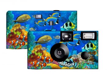 Tropical Fish Custom Disposable Camera
