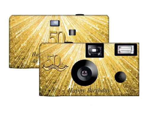 Your Numbered Birthday Custom Disposable Camera