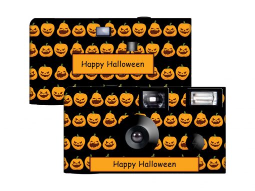 Halloween Fierce Pumpkins Custom Disposable Camera
