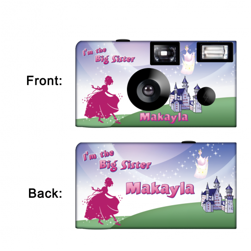 Enchanted Princess Big Sister Camera and Photo Album Set