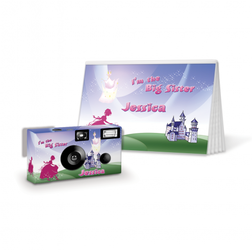 Enchanted Princess Big Sister Camera and Photo Album Set
